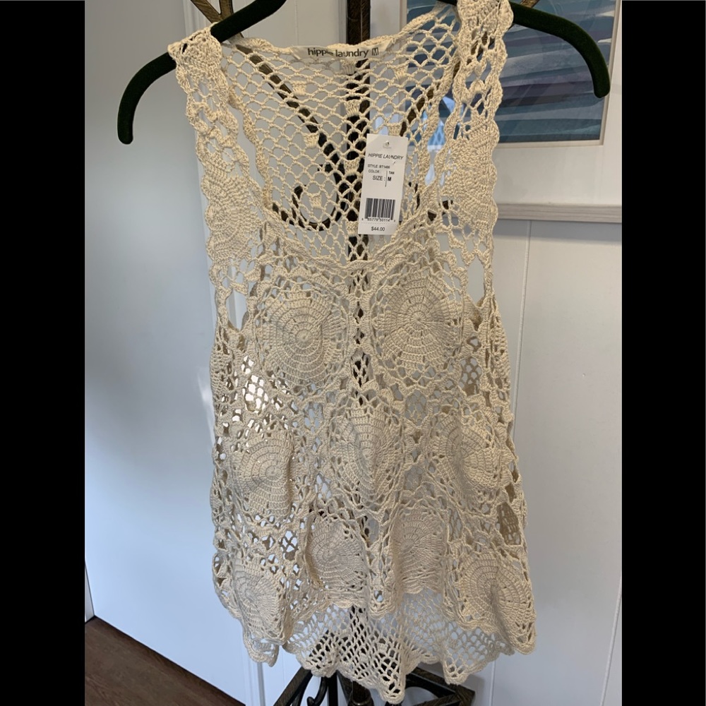 Crocheted top